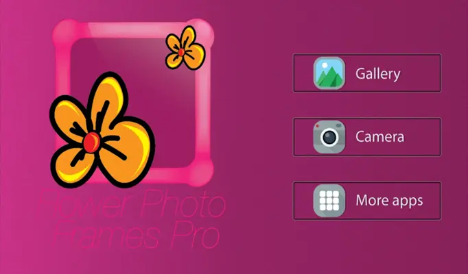 Flower Photo Frames Pro android App screenshot 1